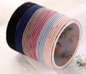 100PC of Thin Elastic Rubber Bands