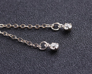 Silver & Gold Butterfly Anklet Foot Chain