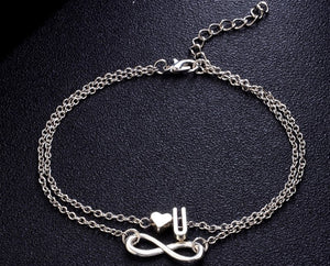 New Anklet Chain for Women by Letters A-Z