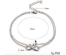 Load image into Gallery viewer, New Anklet Chain for Women by Letters A-Z