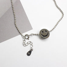 Load image into Gallery viewer, NEW Smile Face Sterling Silver Foot Anklet 2019