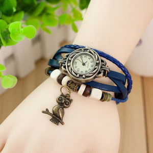 NEW Quarzt Watch With Fine Leather Band