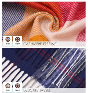 New warm cashmere scarves for women