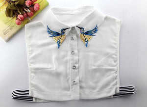 Beautifully embroidered neck blouse for women, giving your outfit high elegance.