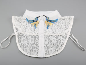 Beautifully embroidered neck blouse for women, giving your outfit high elegance.