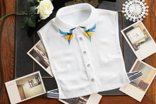 Load image into Gallery viewer, Beautifully embroidered neck blouse for women, giving your outfit high elegance.