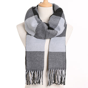 New warm cashmere scarves for women