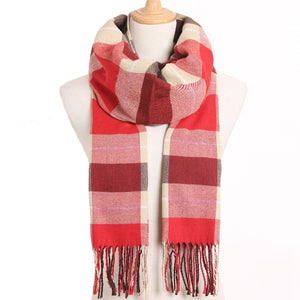 New warm cashmere scarves for women