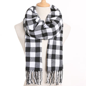 New warm cashmere scarves for women