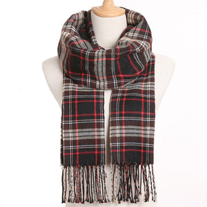 New warm cashmere scarves for women