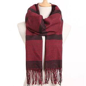 New warm cashmere scarves for women