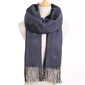 New warm cashmere scarves for women