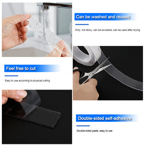 Nano Tape Washable Reusable Double-Sided