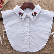 Load image into Gallery viewer, A lightweight, easy-to-wear and quick-necked blouse for women is carefully embroidered.