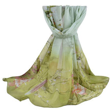 Load image into Gallery viewer, Soft silk Scarf and shawl wearing any season for women