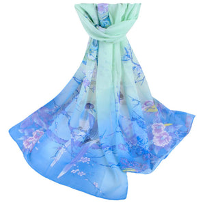 Soft silk Scarf and shawl wearing any season for women