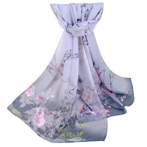 Soft silk Scarf and shawl wearing any season for women