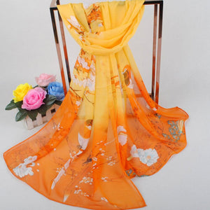 Soft silk Scarf and shawl wearing any season for women