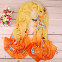 Load image into Gallery viewer, Soft silk Scarf and shawl wearing any season for women