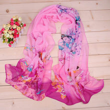 Load image into Gallery viewer, Soft silk Scarf and shawl wearing any season for women