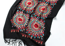 Load image into Gallery viewer, Fashioned cashmere scarf and shawl for women with a beautiful design