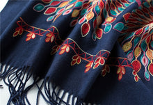 Load image into Gallery viewer, Fashioned cashmere scarf and shawl for women with a beautiful design