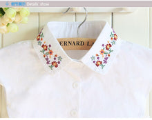 Load image into Gallery viewer, Collar and semi-blouse with the latest embroidery, modern and attractive design