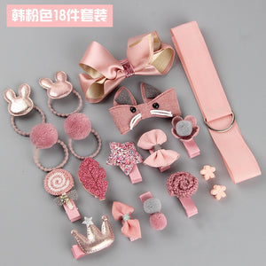 Multiple hair accessories for children