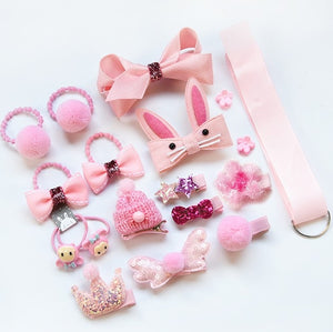 Multiple hair accessories for children