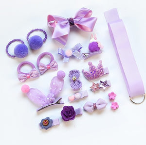 Multiple hair accessories for children