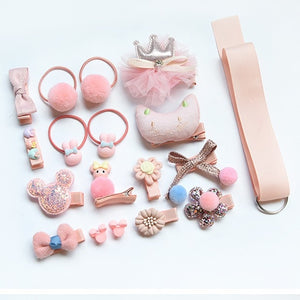 Multiple hair accessories for children